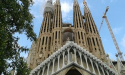 the Passion Façade sculptures